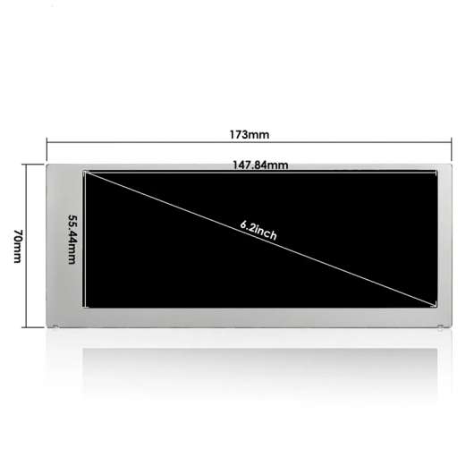 Kyocera 6 2 LCD Panel Ultra Wide 6 2 Inch LCD Screen 640 RGB x240 HVGA 