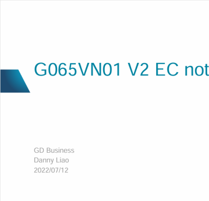 G065VN01 V2 EC notice 