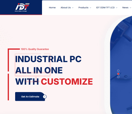 HANGZHOU IDT DISPLAY website launch and operation notification