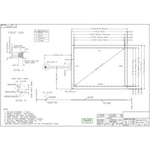 AMT9525 6.4" 4-Wire Resistive Tou...