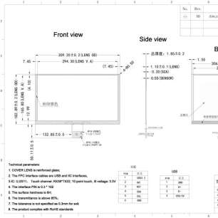 WGJ13351C-GDB-A3 13.3-inch Capaciti...