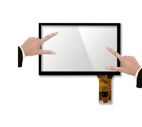 Touch screen selection guide