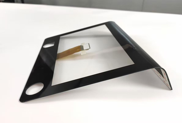 What does an anti-glare industrial touchscreen mean?