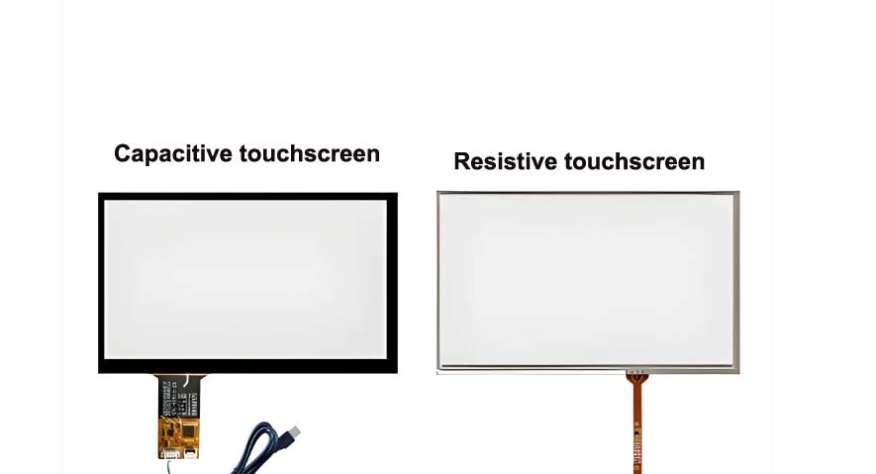 What is the difference betweenresistive touch screen and capacitive touch screen