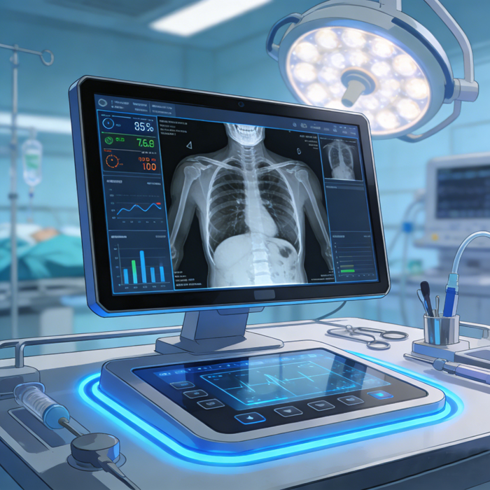 What are the core technologies and structural characteristics of medical LCD?