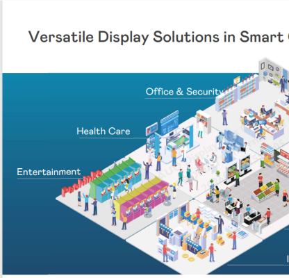Diversified application of AUO Display+technology in smart cities