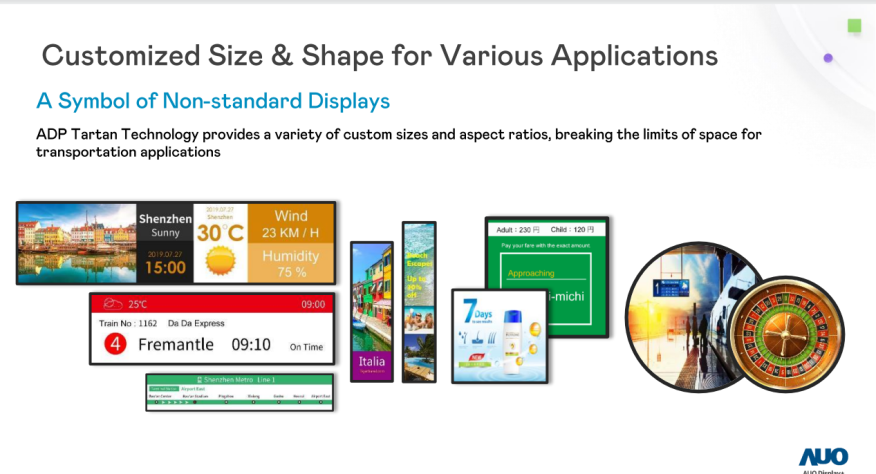 AU Optronics breaks size boundaries: how customized displays reshape the visual 