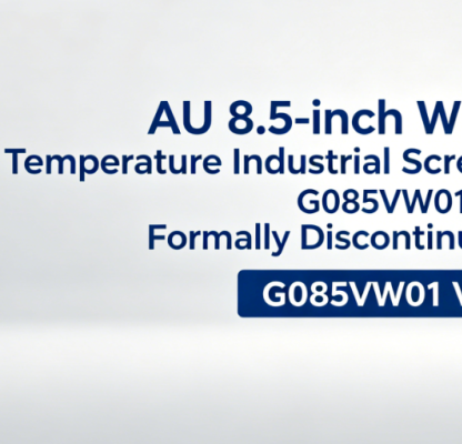AU 8.5-inch Wide Temperature Industrial Screen G085VW01 V0 Formally Discontinued