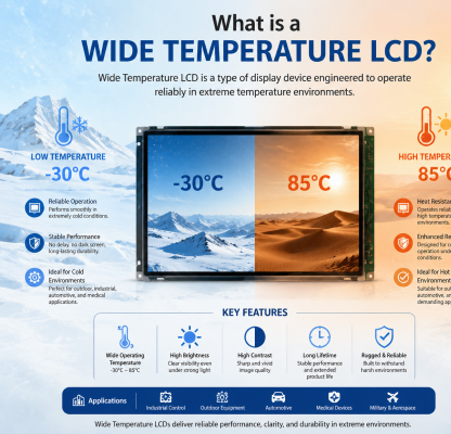 What is a Wide Temperature LCD? 
